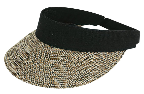 Visor-Black /Black Tweed