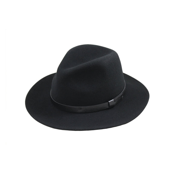 Winter  Hat Fedora style wool felt  2 3/4    inch  Brim