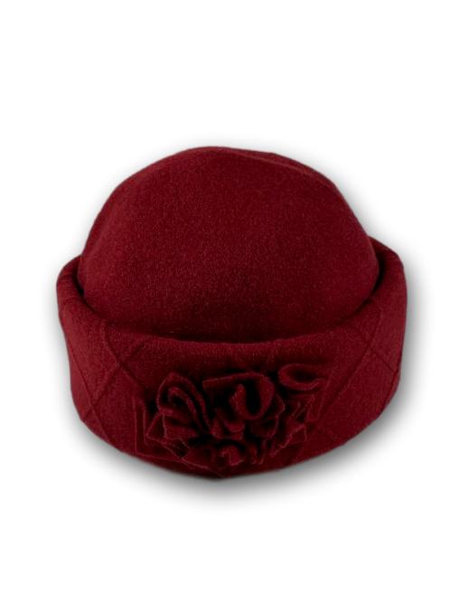 European Unlined Wool Double Banded Hats