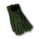 Faux Suede Touchscreen Gloves