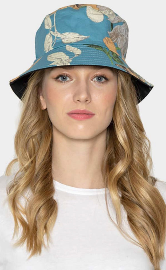 Bucket Hat Flower  Print