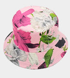 Bucket Hat Flower  Print