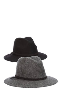 Winter  Hat Fedora style 2 3/4   inch  Brim