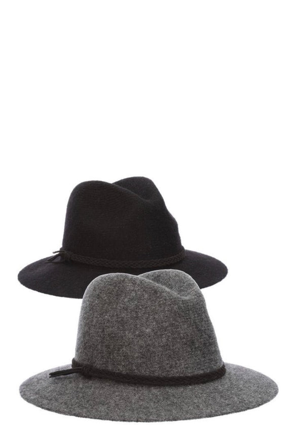 Winter  Hat Fedora style 2 3/4   inch  Brim